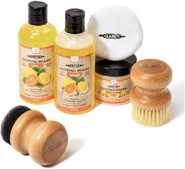 CLARK’S Complete Cutting Board Care Kit
