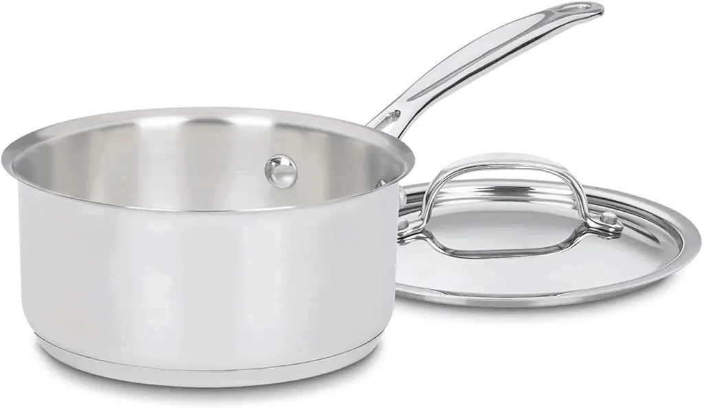 Cuisinart 719-14 Chef’s Classic Stainless 1-Quart Saucepan with Cover