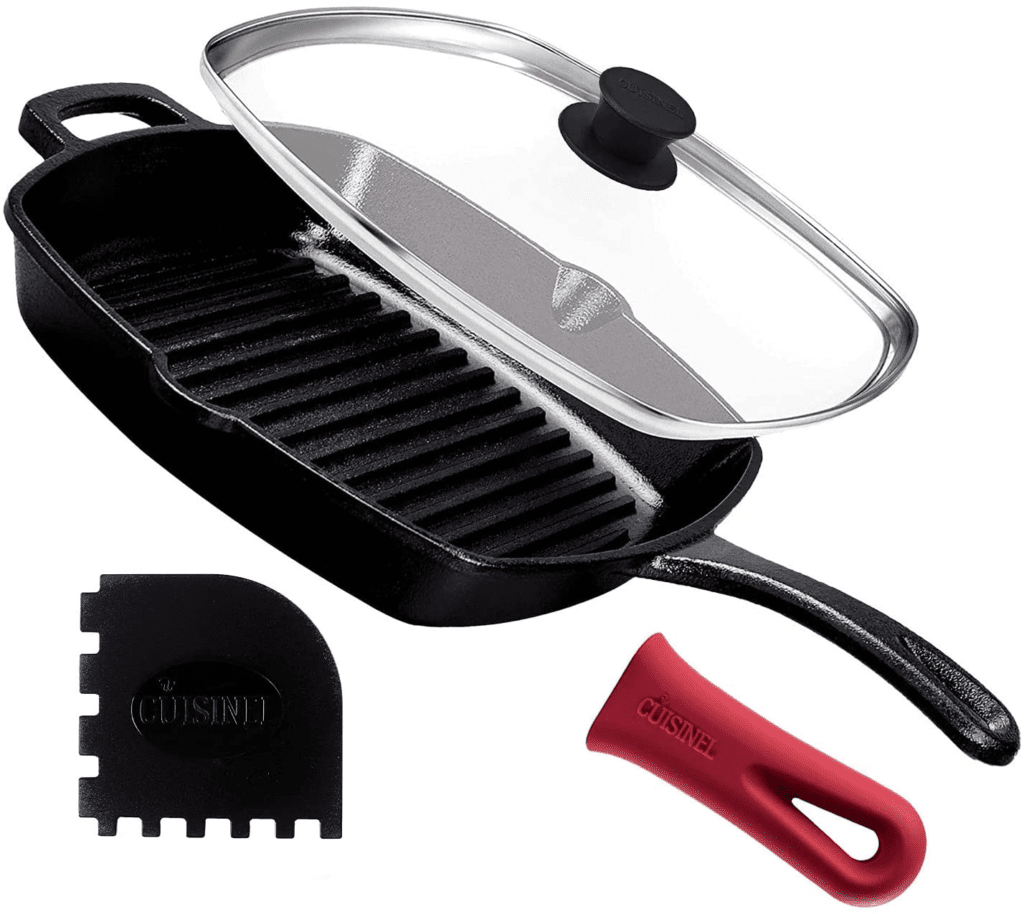 Cuisinel Cast Iron Grill Pan