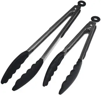 StarPack Home Premium Silicone Kitchen Tongs