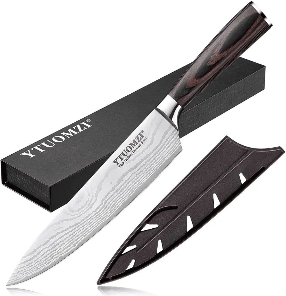 Ytuomzi Chef's Knife with Ergonomic Handle