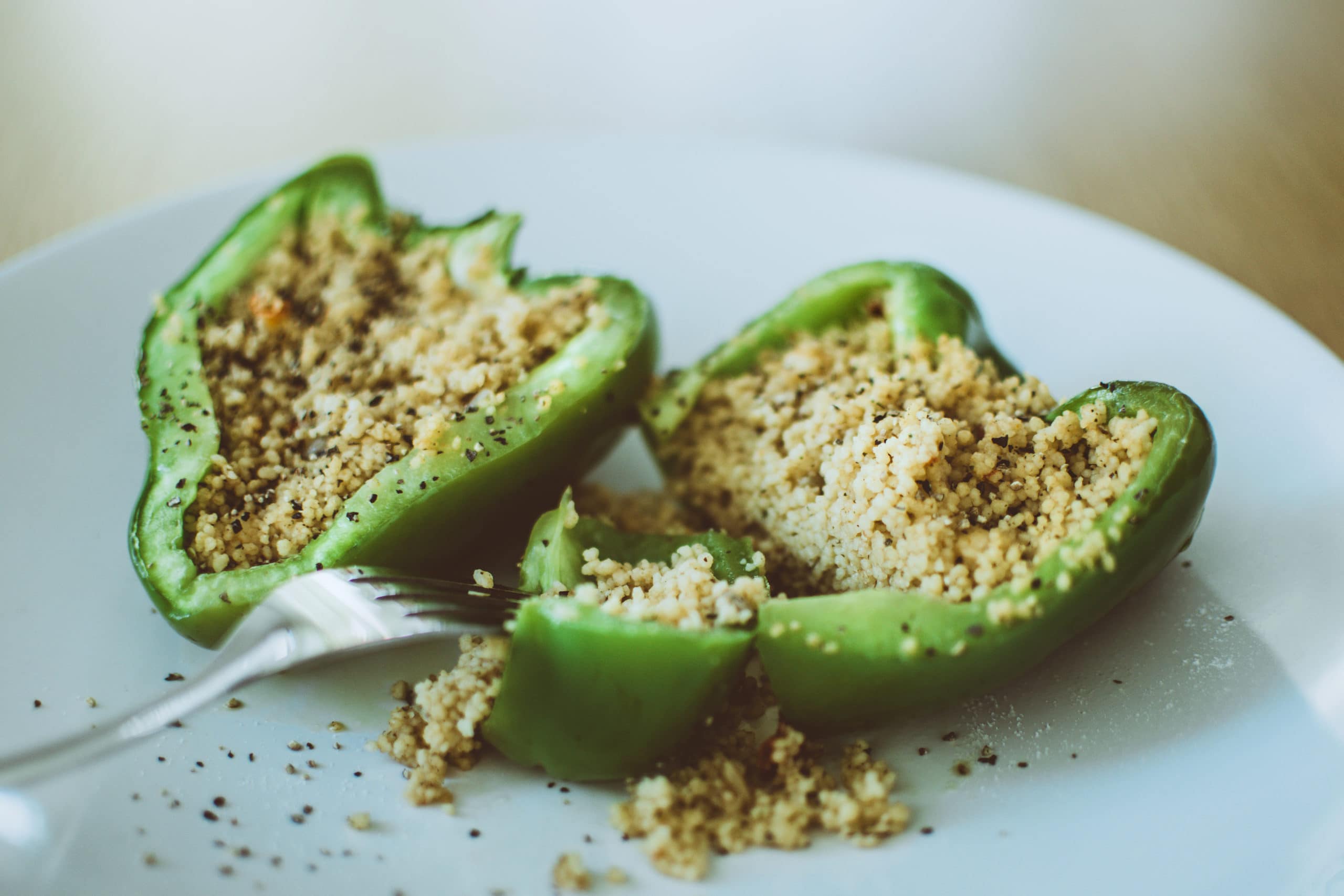 couscous stuff bell pepper