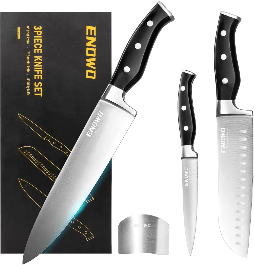 enowo Chef Knife Ultra Sharp Kitchen Knife Set
