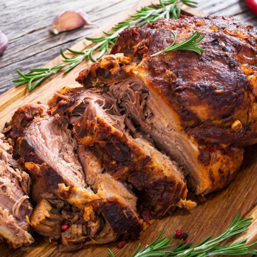 oven roasted pork shoulder